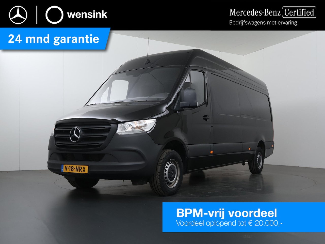Mercedes-Benz Sprinter - 317 CDI | Aut. | L3 H2 | Pro | | 3 zits | Navigatie | Achteruitrijcamera | Airco | Keyless - AutoWereld.nl