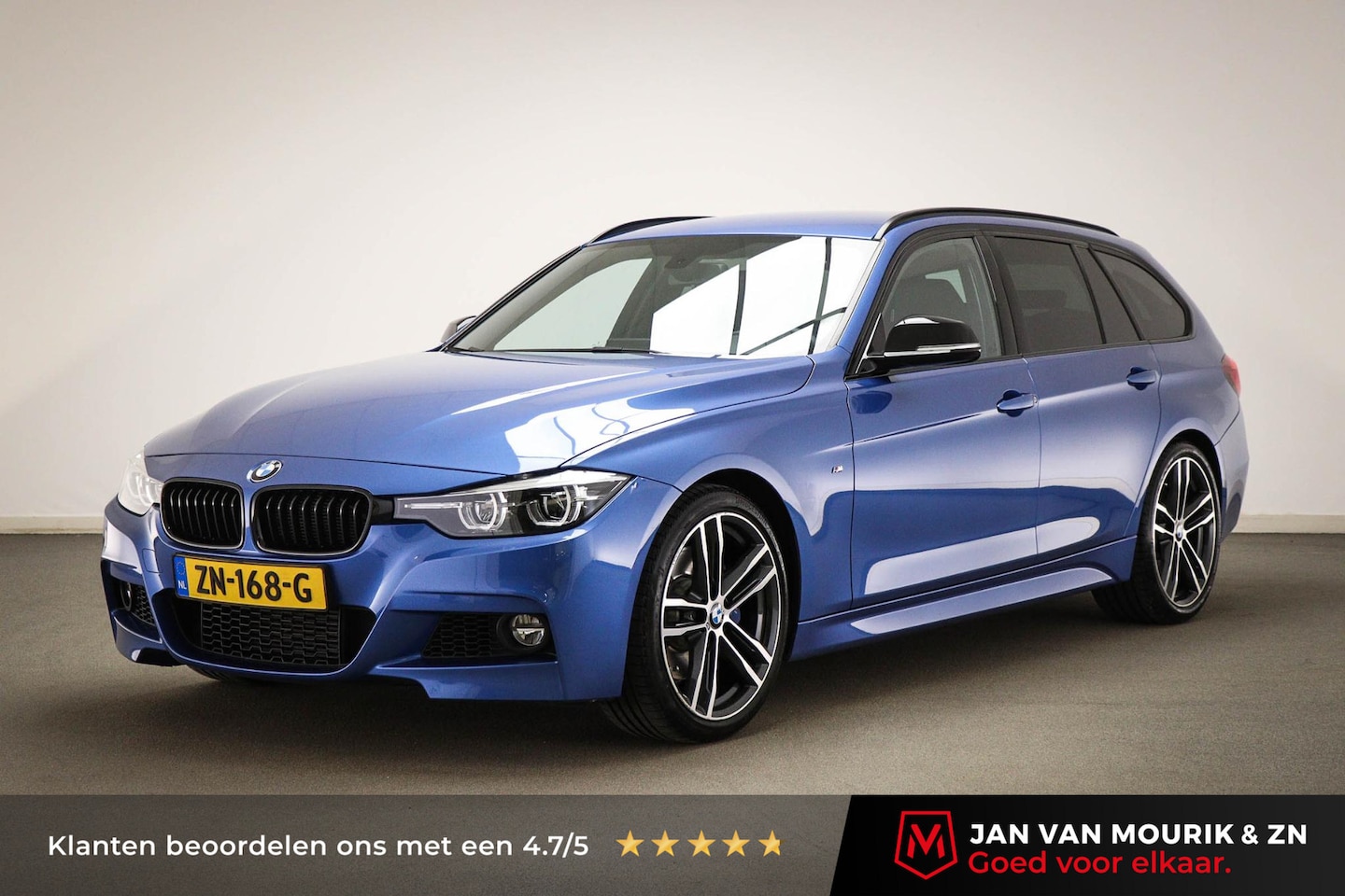 BMW 3-serie Touring - 318i M-Sport Corporate Lease | LEDER | STOELVERWARMING | 19" - AutoWereld.nl