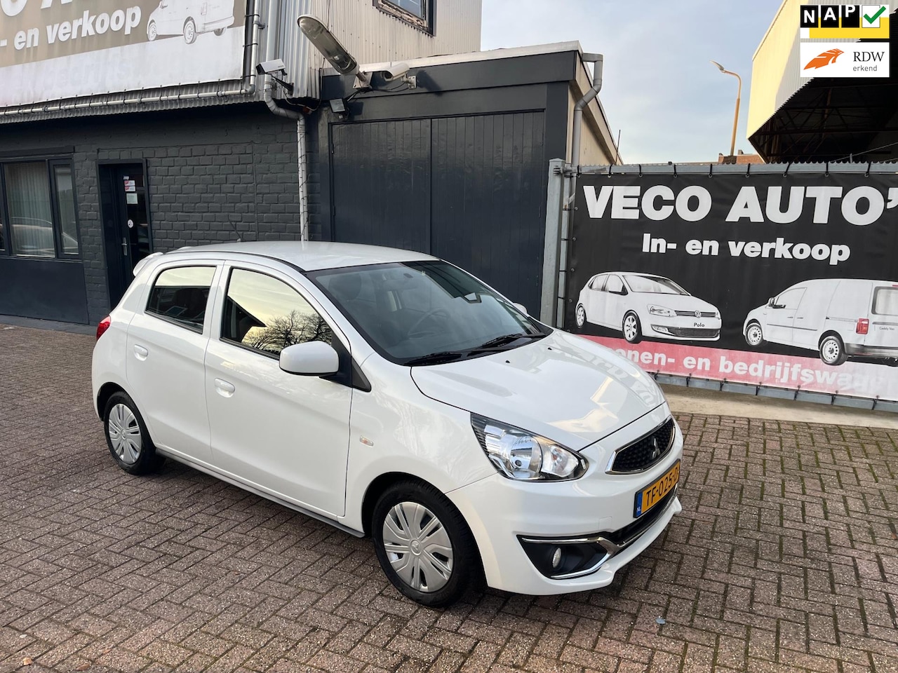 Mitsubishi Space Star - 1.0 Cool+ airco navi nieuwstaat dealer onderhouden - AutoWereld.nl