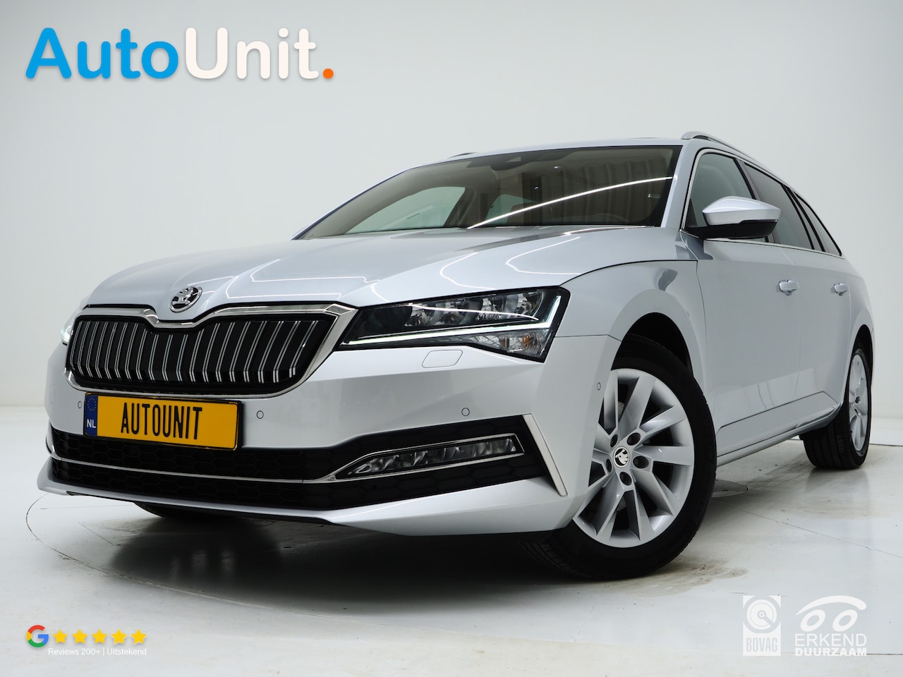 Skoda Superb Combi - 1.4 TSI iV Style | Panoramadak | Canton | Leder | Camera | Keyless | Adaptive Cruise | Mem - AutoWereld.nl