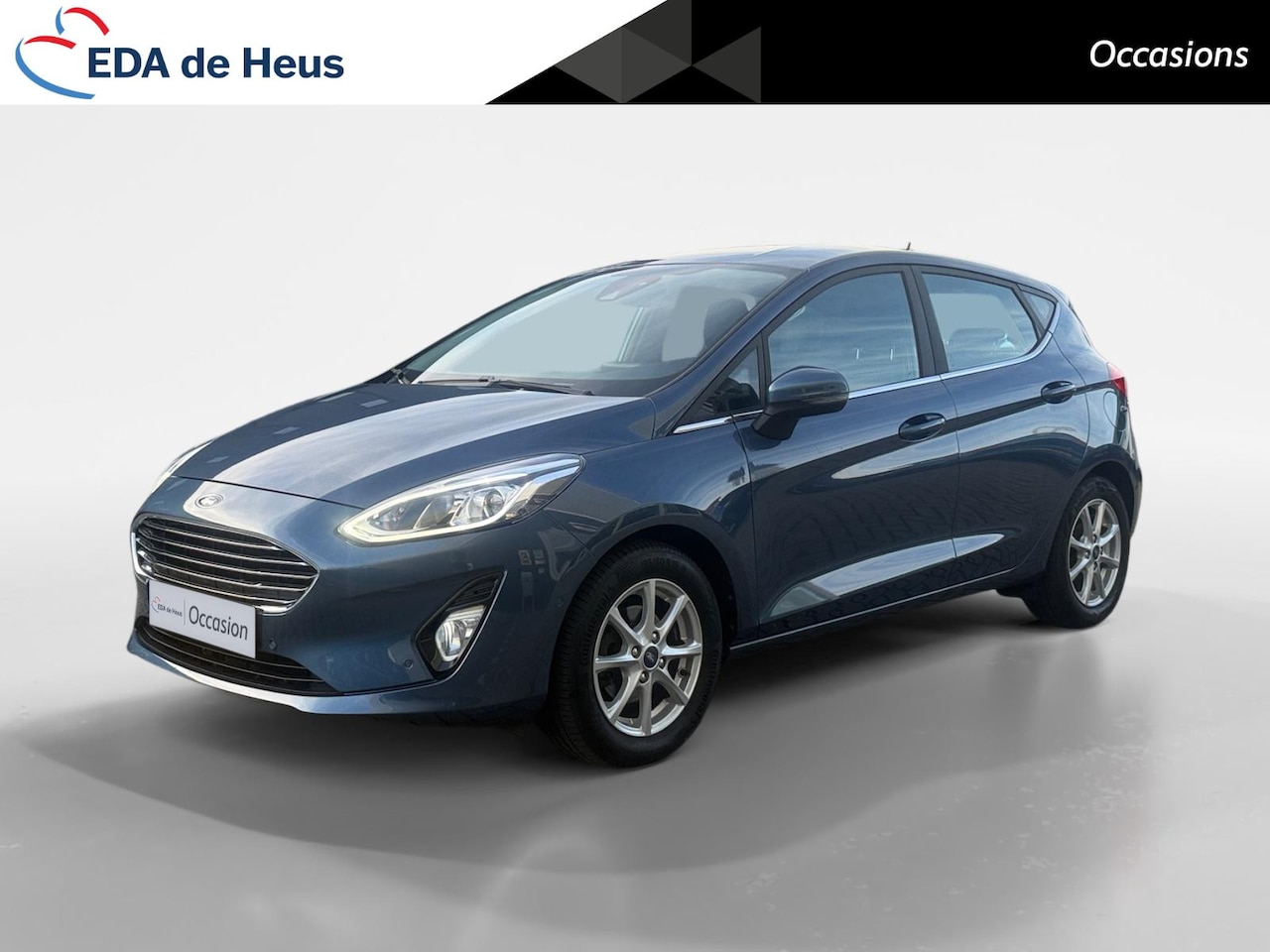 Ford Fiesta - 1.0 EcoBoost Titanium | Automaat | Navigatie | Stoelverwarming | Stuurverwarming | Parkeer - AutoWereld.nl