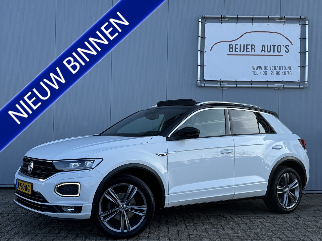 Volkswagen T-Roc - 1.5 TSI Sport Business R Automaat R-Line/Schuifdak. - AutoWereld.nl