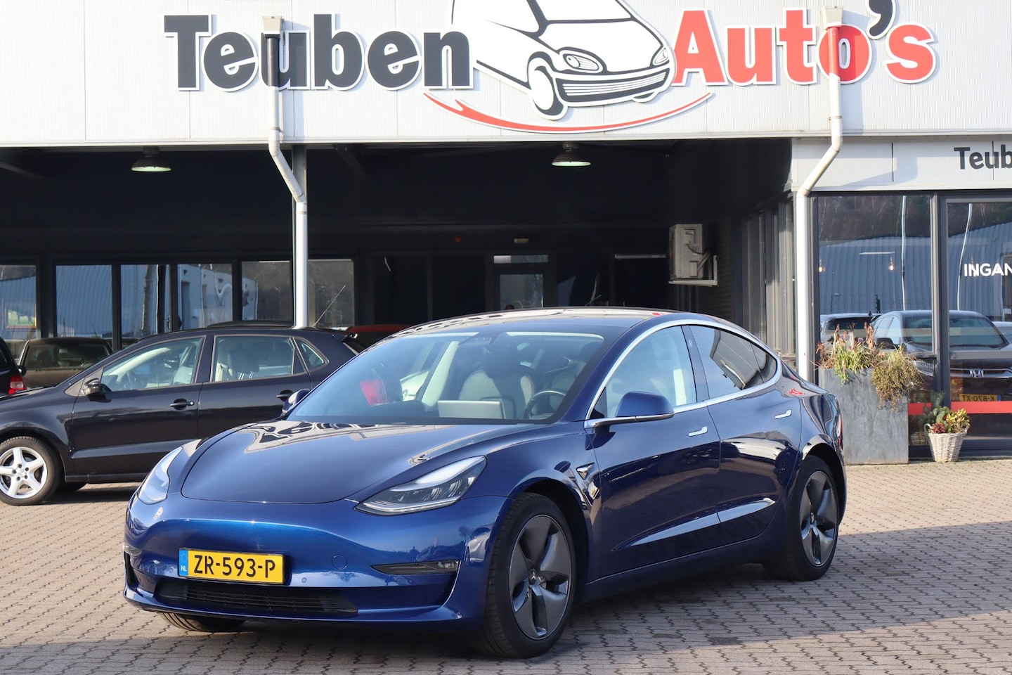 Tesla Model 3 - Long Range RWD Long Range AWD 75 kWh SOH 87,5%, Autopilot computer 3.0, Navigatie, Cruise control, Ledere - AutoWereld.nl