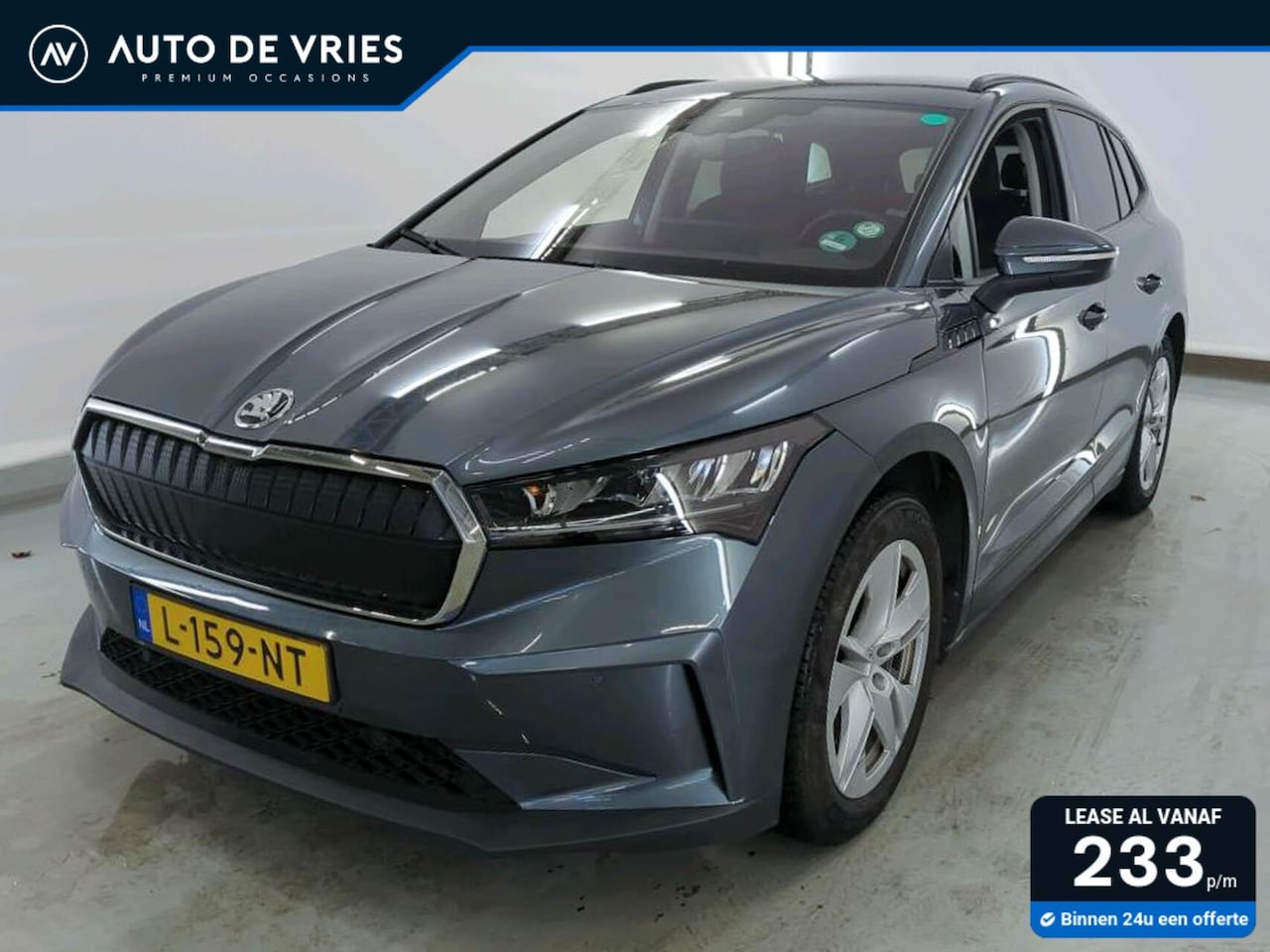 Skoda Enyaq iV - 60 | SOH 91% | Zwart leder | Camera | Stoelverwarming | Trekhaak - AutoWereld.nl