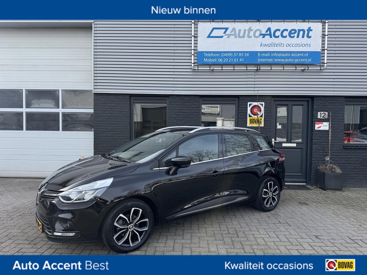 Renault Clio Estate - 0.9 TCe Intens Navi/Klima/Cruise/53dkm... - AutoWereld.nl