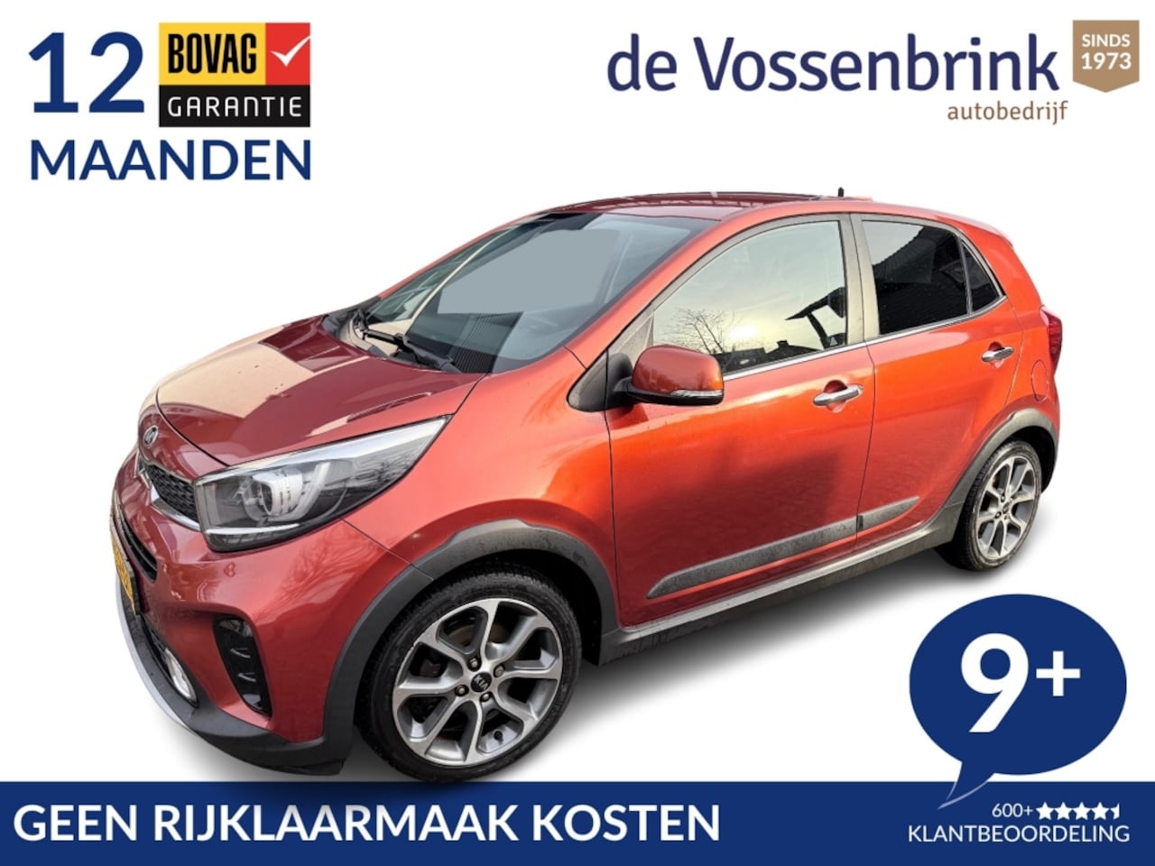 Kia Picanto - 1.0 T-GDI 101pk X-Line 1e Eig. NL-Auto *Geen Afl. kosten* - AutoWereld.nl