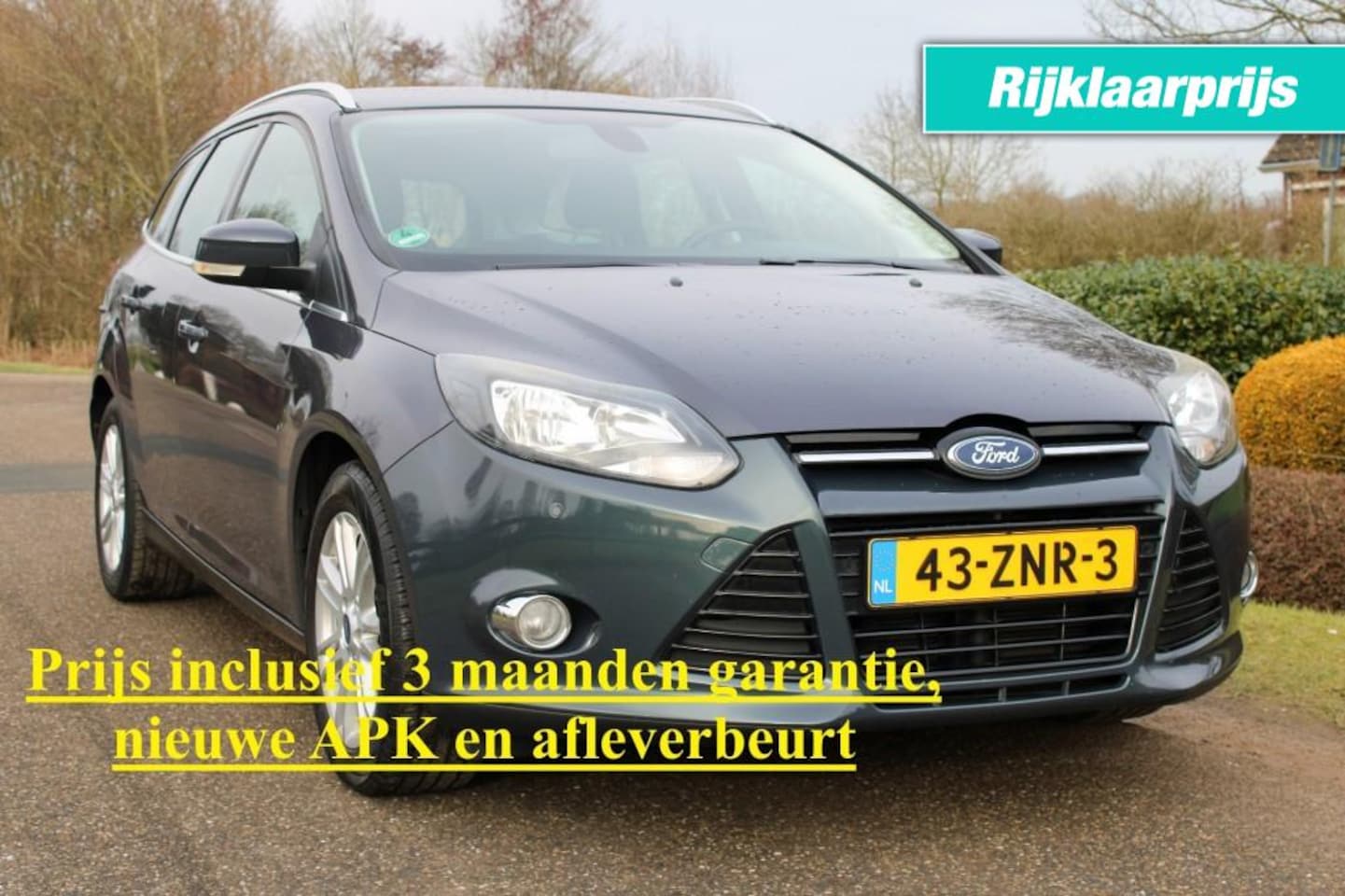 Ford Focus - 1.0 EB 100pk Titanium ECC/cruise/PDC/trekhaak - AutoWereld.nl