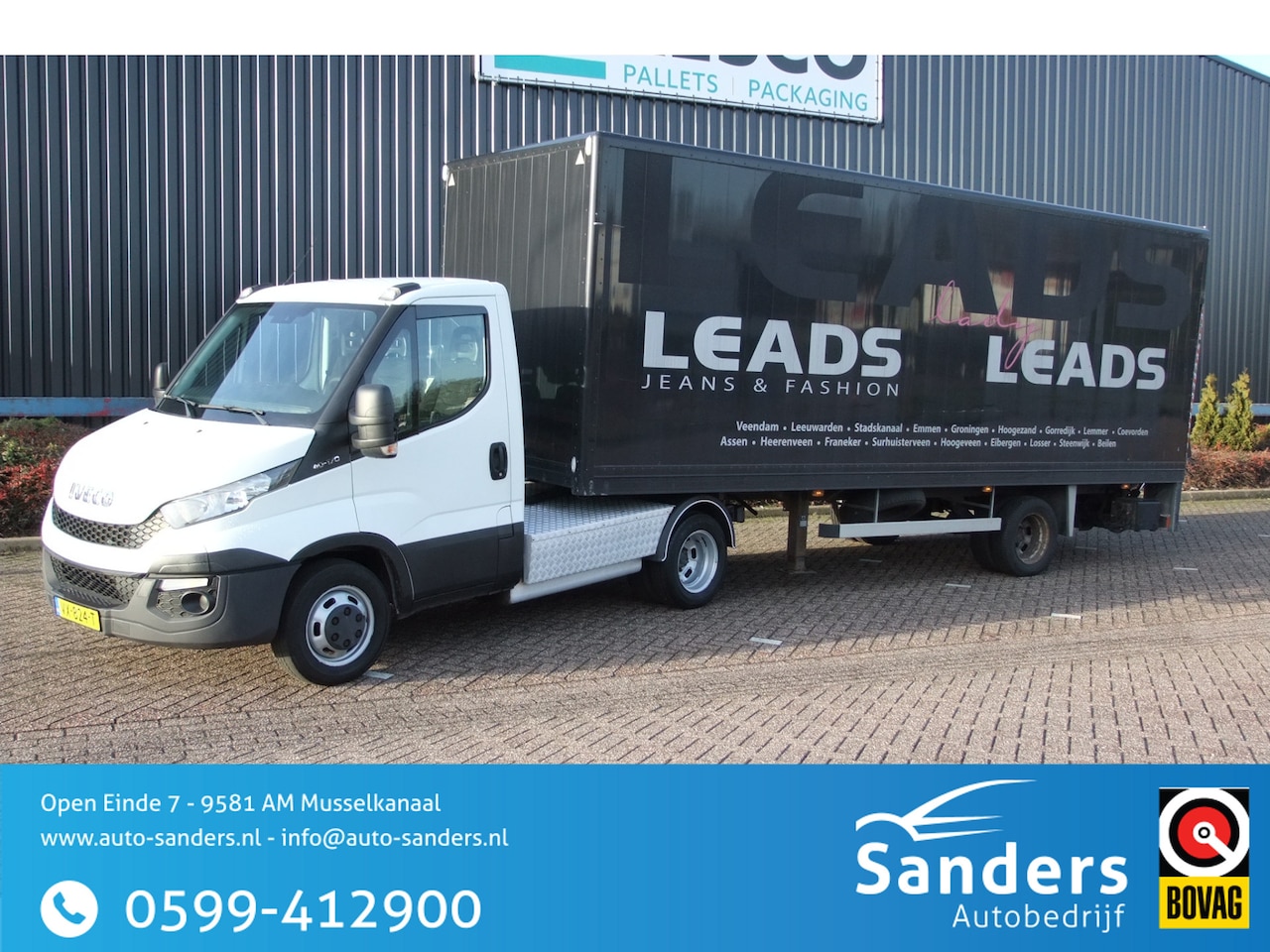 Iveco Daily - 40C17 3.0 9.4T met Veldhuizen Trailer P37-4 - AutoWereld.nl