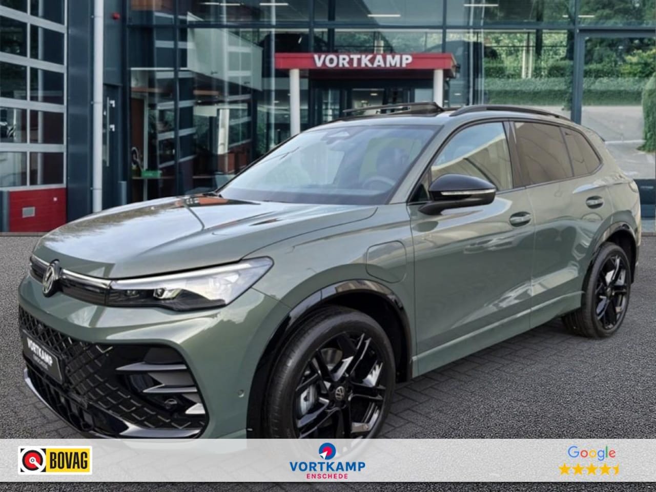 Volkswagen Tiguan - 1.5 TSI E-HYBRID R-LINE HenK/PANO-DAK/TREKHAAK/CAMERA/LEDER/MEMORY/HUD - AutoWereld.nl