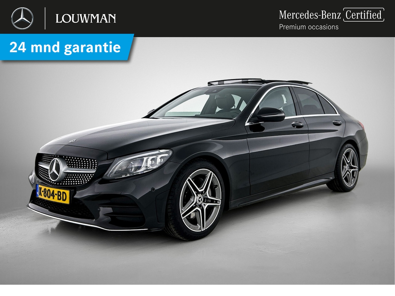 Mercedes-Benz C-klasse - 200 Business Solution AMG Lichtmetalen velgen | Navigatie | Trekhaak | Parking support met - AutoWereld.nl