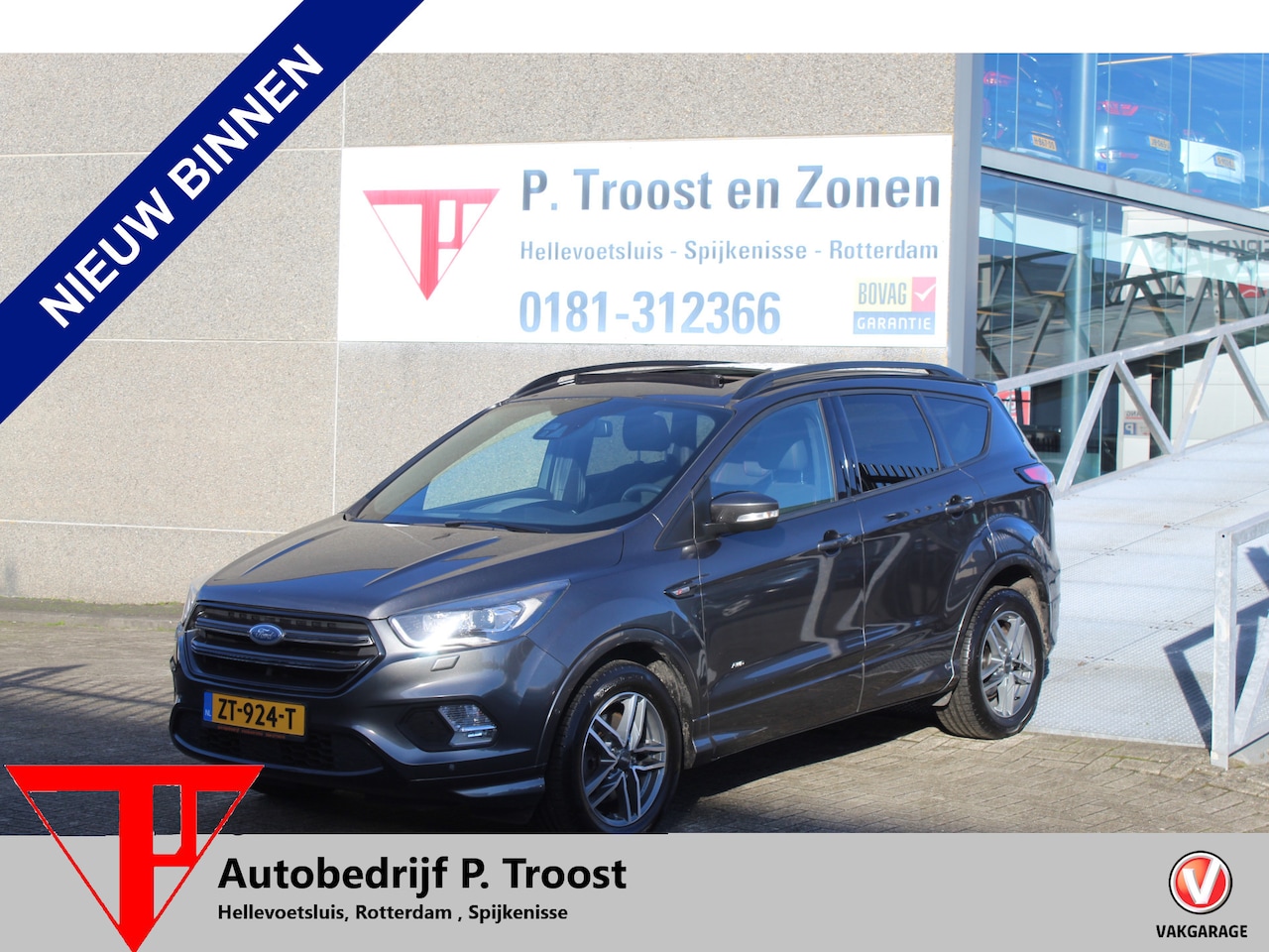 Ford Kuga - 1.5 EcoBoost AWD Vignale Trekhaak/Navigatie/Achteruitrijcamera/Stoelverwarming/Stuurverwar - AutoWereld.nl