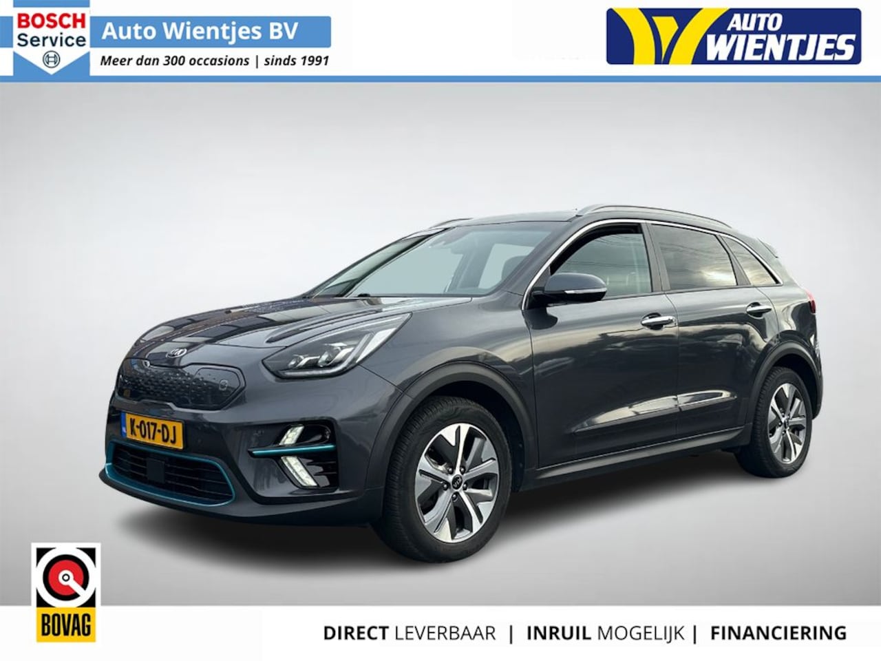 Kia e-Niro - ExecutiveLine 64kWh 3-Fase | SOH 99% | Leer | Navi - AutoWereld.nl