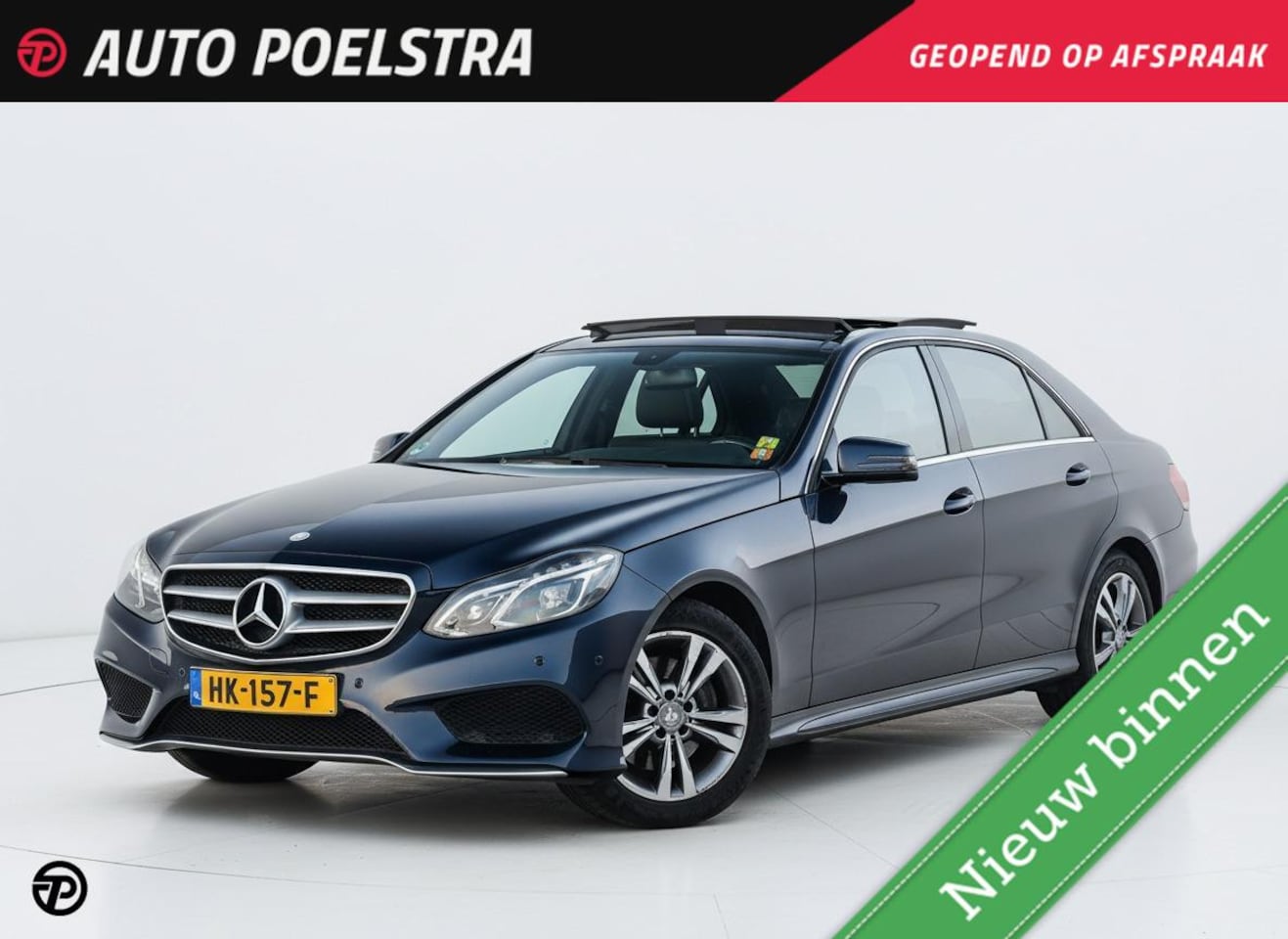 Mercedes-Benz E-klasse - 220 BlueTEC Edition AMG Avantgarde Panoramadak LED Navigate Stoelverwarming Cruise Control - AutoWereld.nl