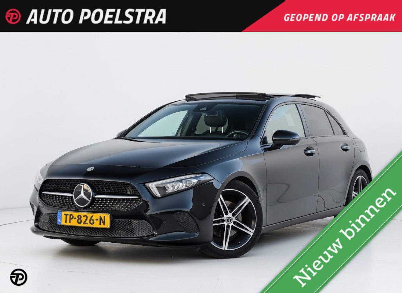 Mercedes-Benz A-klasse - 200 Advantage 163 PK Aut Panoramadak LED Widescreen Camera Progressive Pack 18" Night Edit - AutoWereld.nl