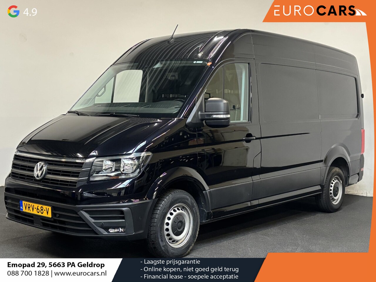 Volkswagen Crafter - 30 2.0 TDI L3H3 Highline Airco|App Navi|Cruise Control|Camera|MF Stuurwiel - AutoWereld.nl