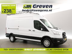 Ford Transit - 2.0 TDCI L3H3 | Euro6 | Airco | Cruise | 3-Zits | Trekh. | Parkeersens. | 2xSchuifdeur | I