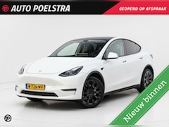 Tesla Model Y - Long Range AWD 75 kWh Autopilot Zwart Leder Panoramadak 20" incl. BTW