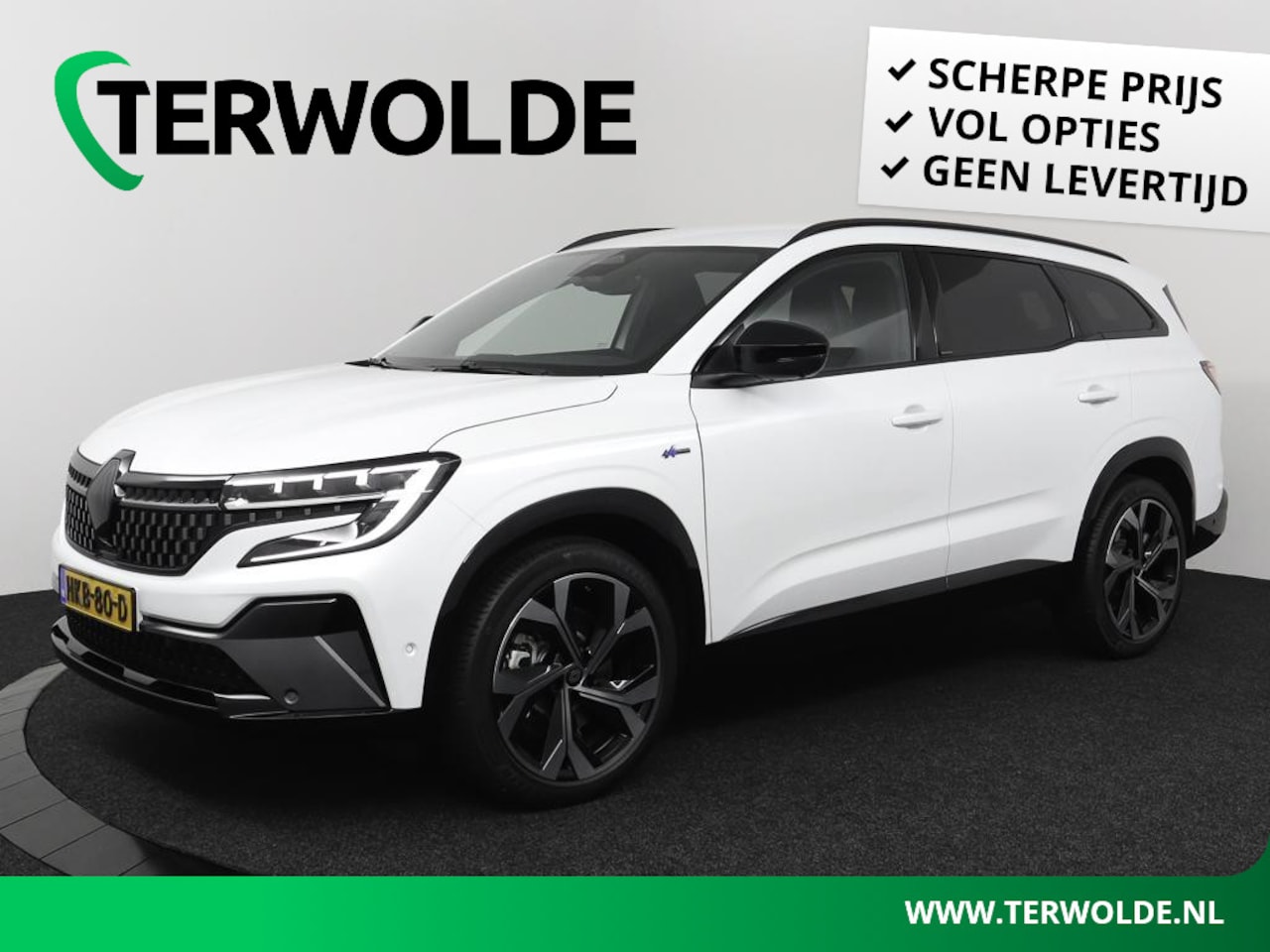 Renault Espace - E-Tech full hybrid 200 esprit Alpine 7p. | Trekhaak | Pack solid | Pack around view camera - AutoWereld.nl