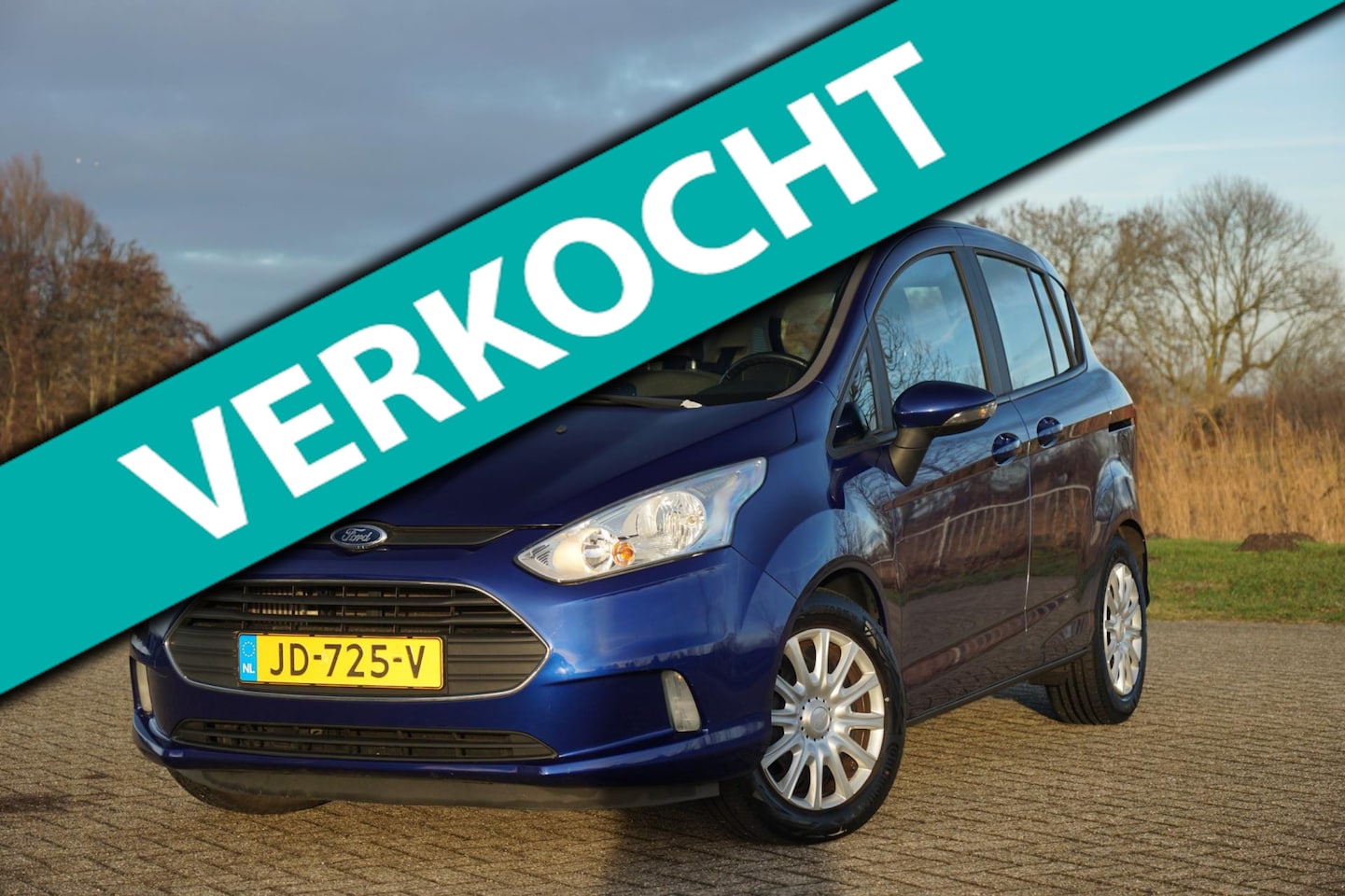 Ford B-Max - 1.0 EcoBoost Style | Deep Impact Blue | Airco/Navi/Bluetooth/LED - Volledig onderhouden! - AutoWereld.nl