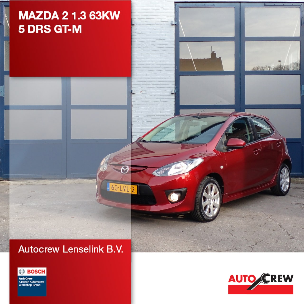 Mazda 2 - 1.3 63KW 5 DRS GT-M | Origineel NL | - AutoWereld.nl