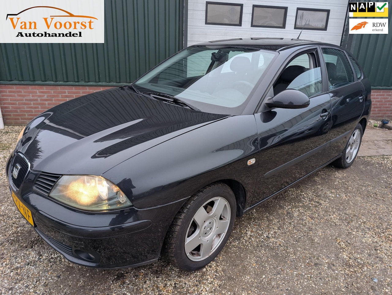 SEAT Ibiza - 1.4-16V Sensation 5 deurs airco dakje apk - AutoWereld.nl