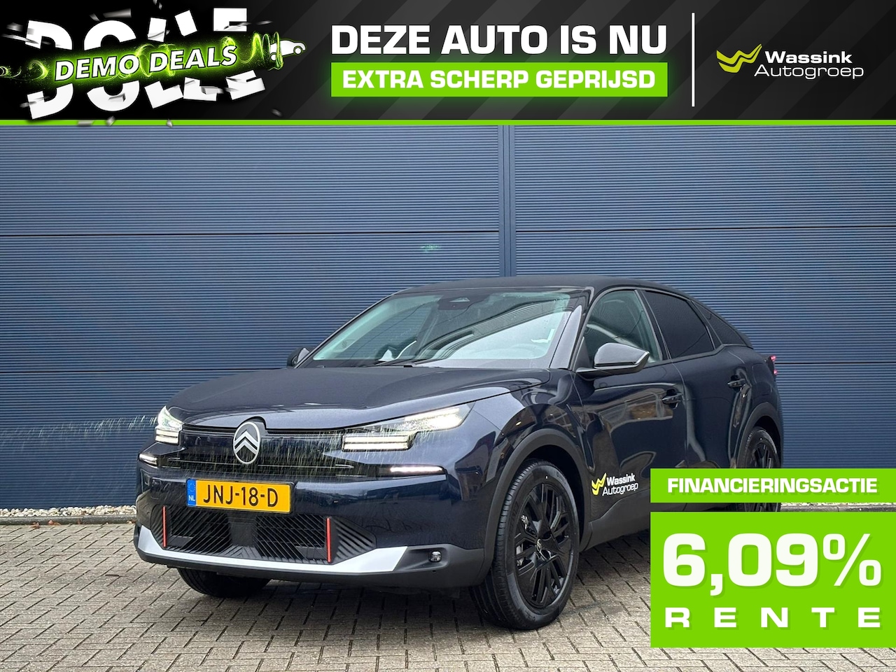 Citroën Ë-C4 - EV 54kWh 156pk Collection | Camera | Stoelverwarming | Apple carplay/Android auto | Keyles - AutoWereld.nl