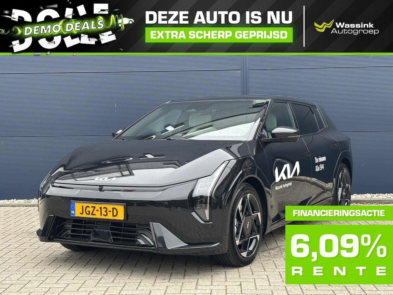Kia EV4 - 81,4 kWh 204PK GT-PlusLine | Stoelverwarming / Ventilatie | Harman Kardon | Schuif/kanteld - AutoWereld.nl