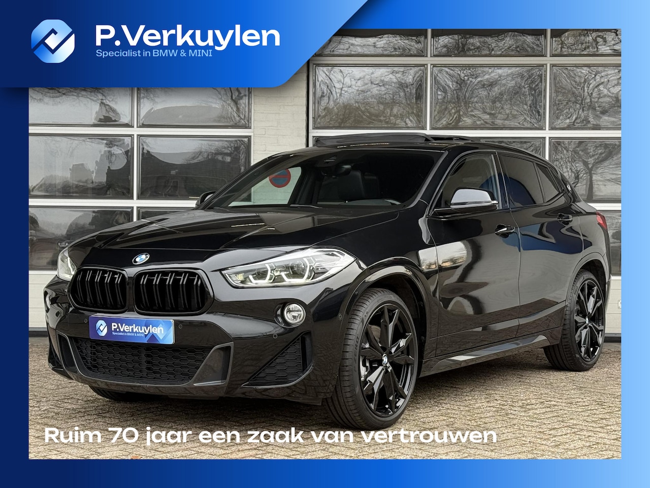 BMW X2 - sDrive20i M SPORT | LEDER | PANORAMA | STOELVERWARMING | 18 INCH LM VELGEN | - AutoWereld.nl