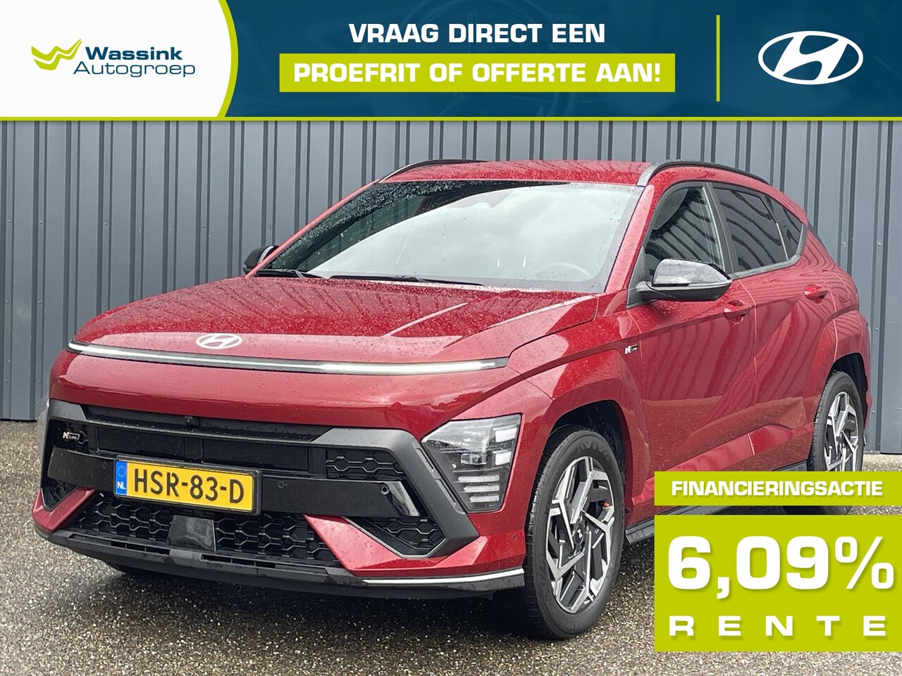 Hyundai Kona - New 1.6 GDI HEV 141pk DCT N-Line Stoelverwarming Voor + Achter | Bose | Camera | Stuur Ver - AutoWereld.nl
