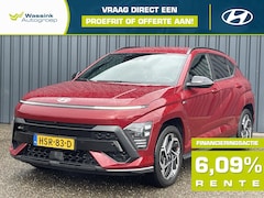 Hyundai Kona - New 1.6 GDI HEV 141pk DCT N-Line Stoelverwarming Voor + Achter | Bose | Camera | Stuur Ver