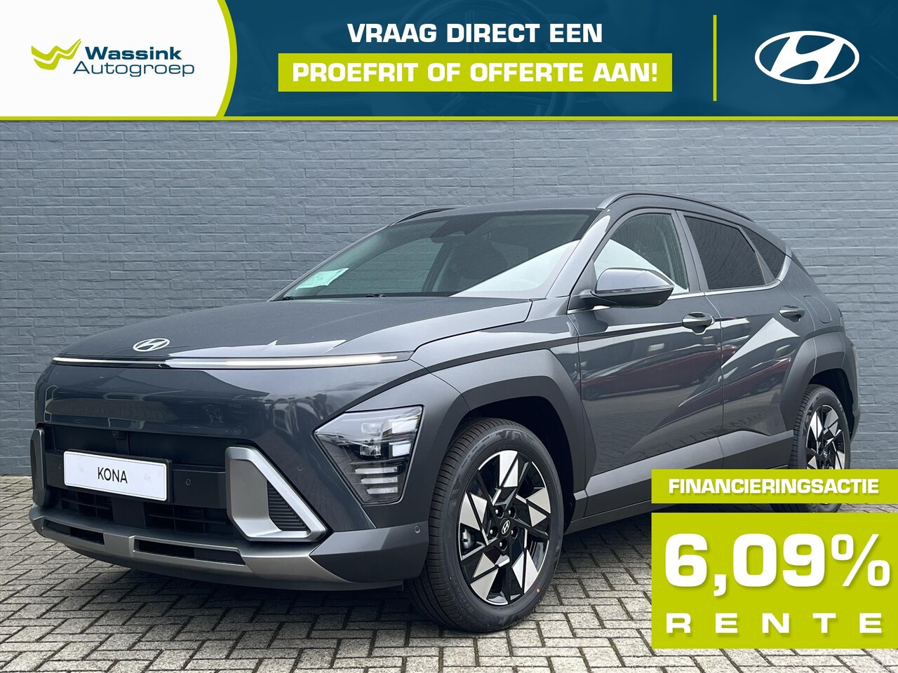 Hyundai Kona - New 65,4 kWh 217pk - AutoWereld.nl