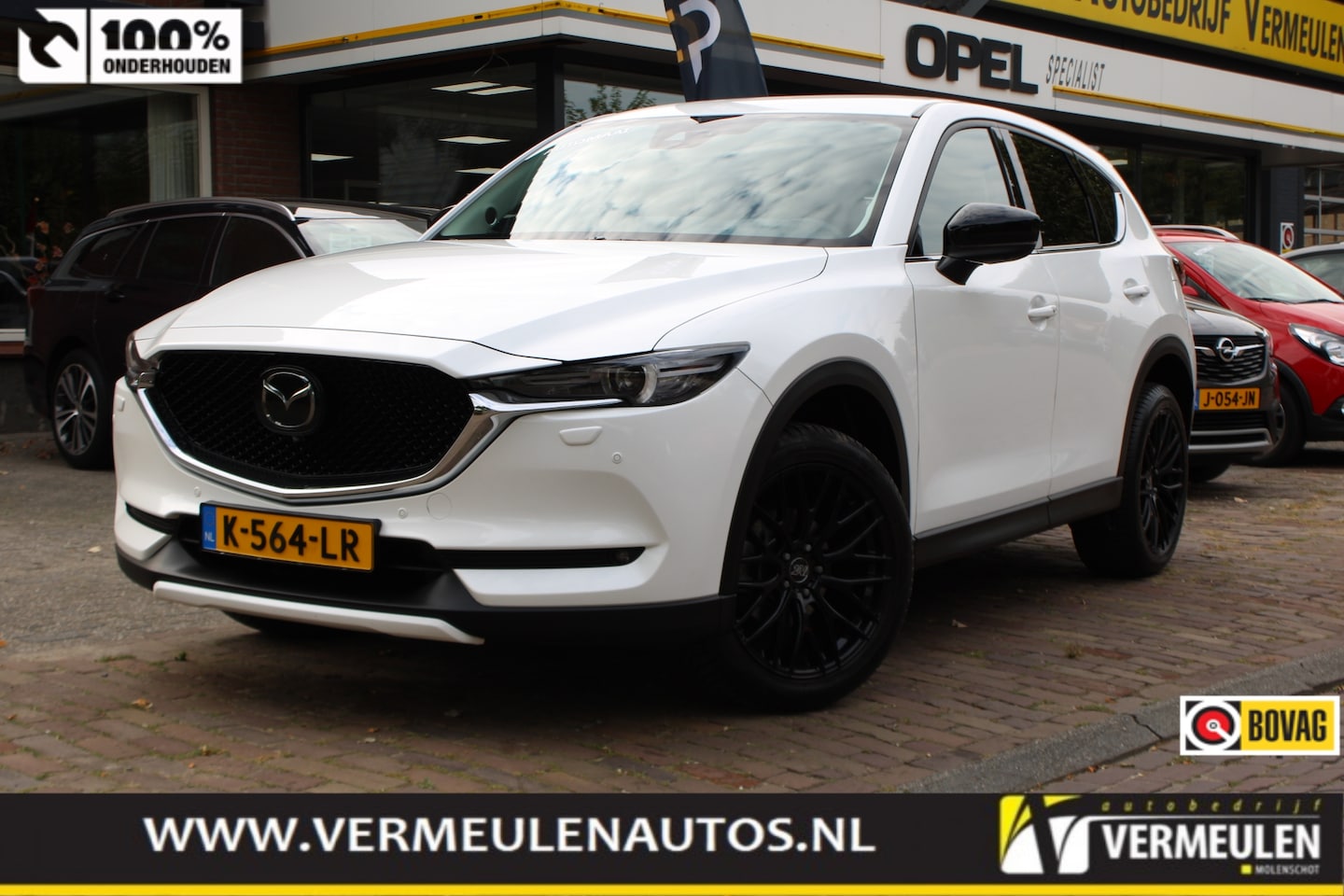 Mazda CX-5 - 2.0 SKYACTIV-G 165K Sportive Automaat + 19"/ Navi/ Clima/ Cruise/ Leder/ Full-LED/ Winterp - AutoWereld.nl