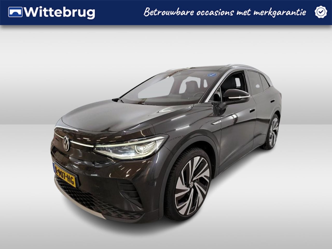 Volkswagen ID.4 - First Max 77 kWh / PANO/ TREKHAAK/ 360 CAMERA/ PARK. SENSOREN/ MEMORY SEATS/ NAVI/ CLIMA/ - AutoWereld.nl