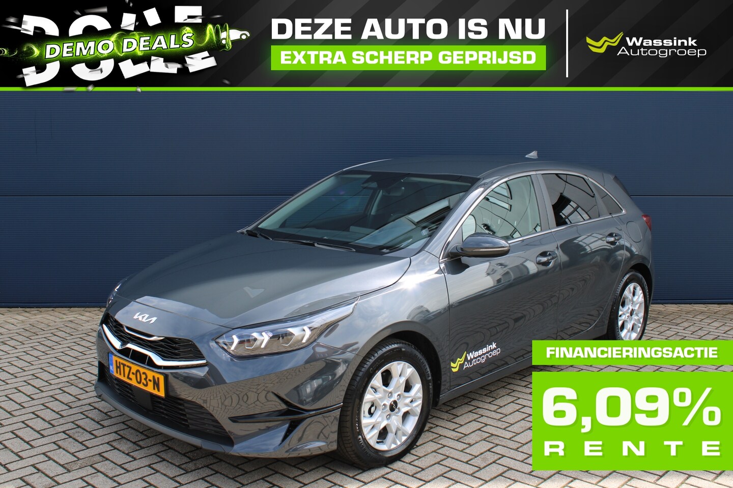 Kia Cee'd - Ceed DEMO DEAL 1.5 T-GDi 140pk DynamicPlusLine | Climate Control | Navigatie | Camera | St - AutoWereld.nl