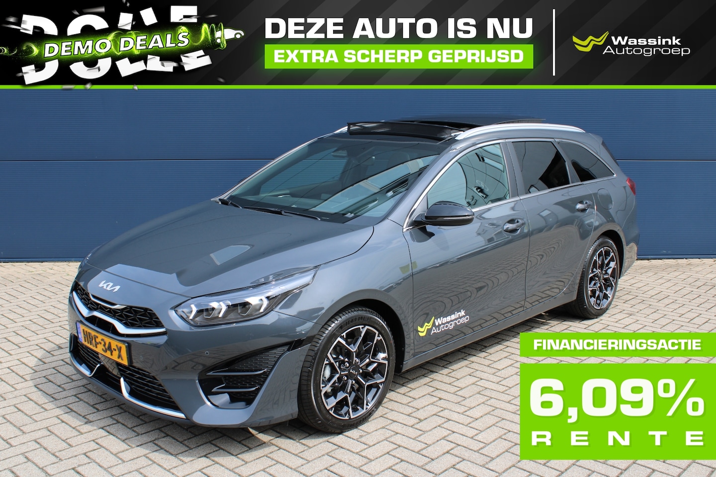 Kia Cee'd Sportswagon - Ceed Sw DEMO DEAL 1.5 T-GDi 140pk GT-PlusLine | Adaptive Cruise Control | Stoel-/Stuurverw - AutoWereld.nl