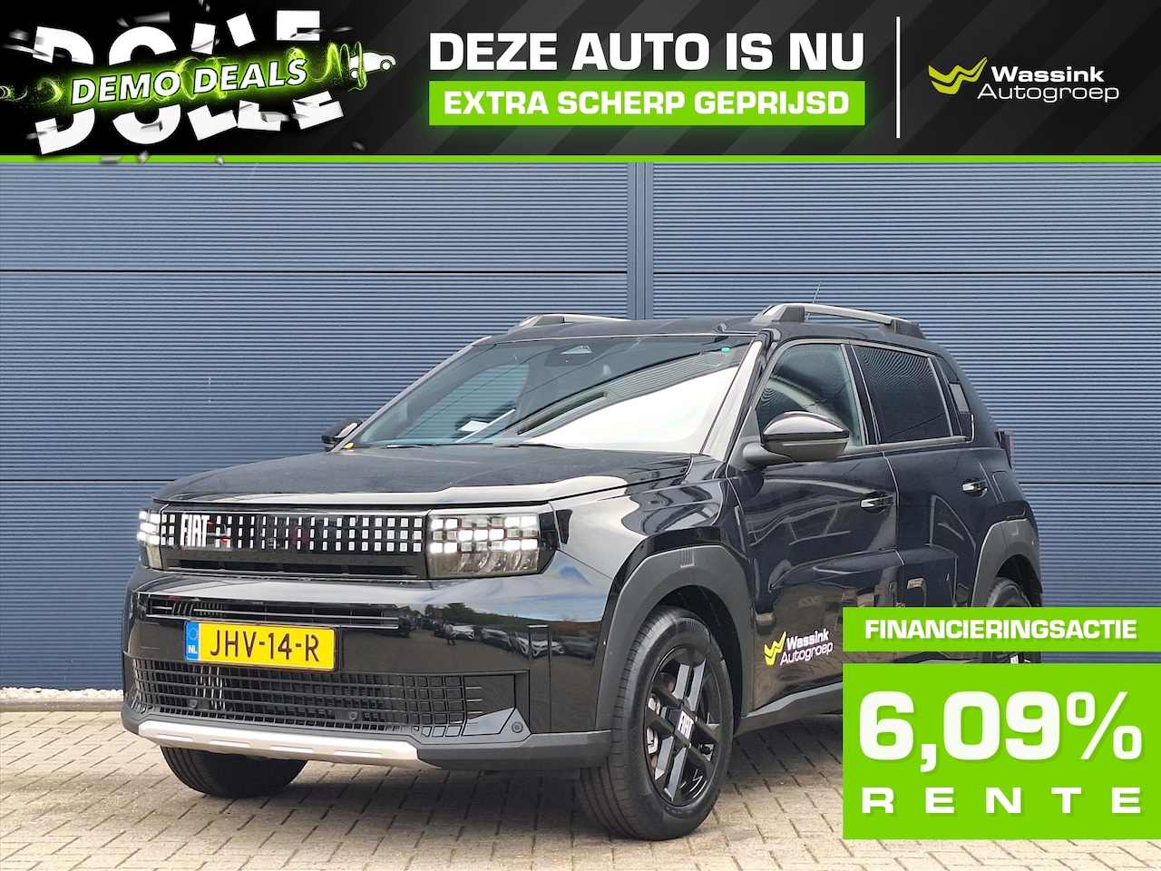 Fiat Grande Panda - 1.2 Hybrid 100pk eDCT6 La Prima | Climate Control | Cruise Control | Camera | Navigatie - AutoWereld.nl