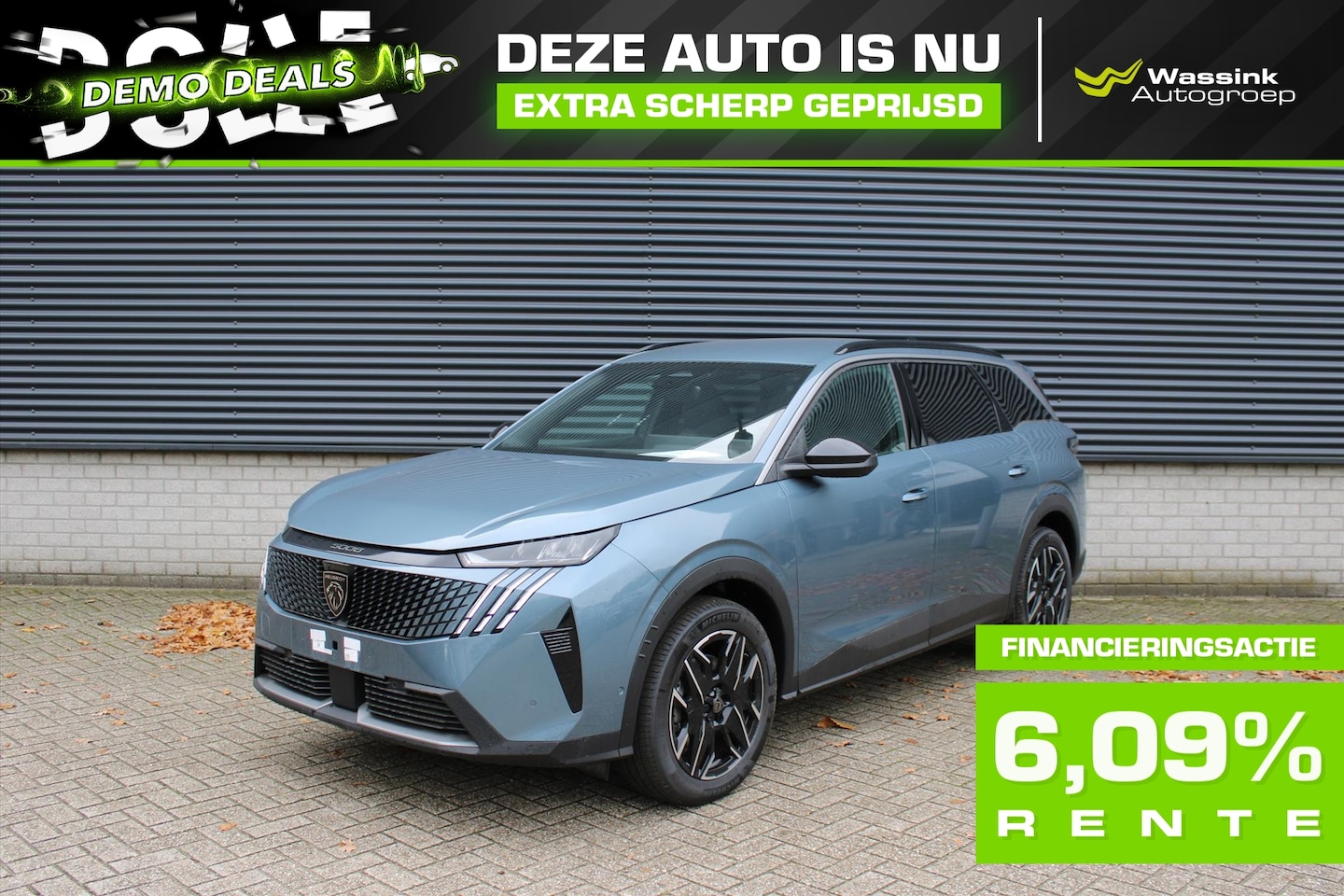 Peugeot 5008 - Allure Hybrid 145pk e-DCS6 Automaat I 360 vision & Drive Assist Pack I Panoramic Navigatio - AutoWereld.nl