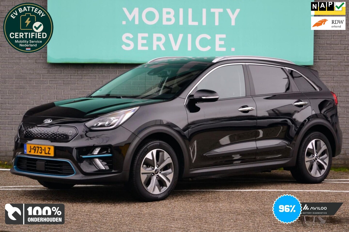 Kia e-Niro - ExecutiveLine 64 kWh SOH96% Clima Cruise CarPlay LED Leder - AutoWereld.nl