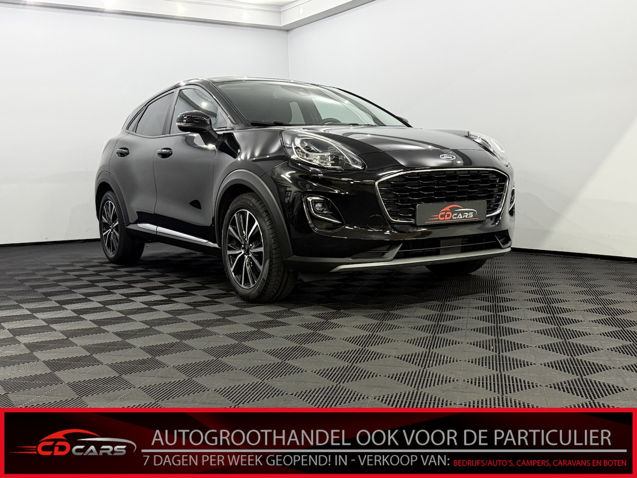 Ford Puma - 1.0 EcoBoost Hybrid Titanium X Navi, Parkeersensoren, A start stop, Cruise control, Winter - AutoWereld.nl