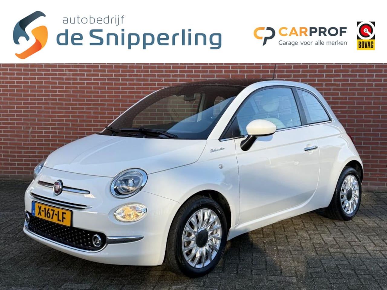 Fiat 500 - 1.0 HYBRID DOLCEVITA PANO CLIMA PDC CARPLAY CRUISE LMV - AutoWereld.nl