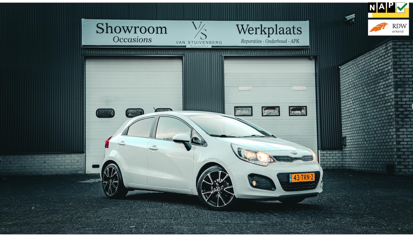 Kia Rio - 1.2 CVVT Plus Pack TREKHAAK LED LICHTMETAAL - AutoWereld.nl
