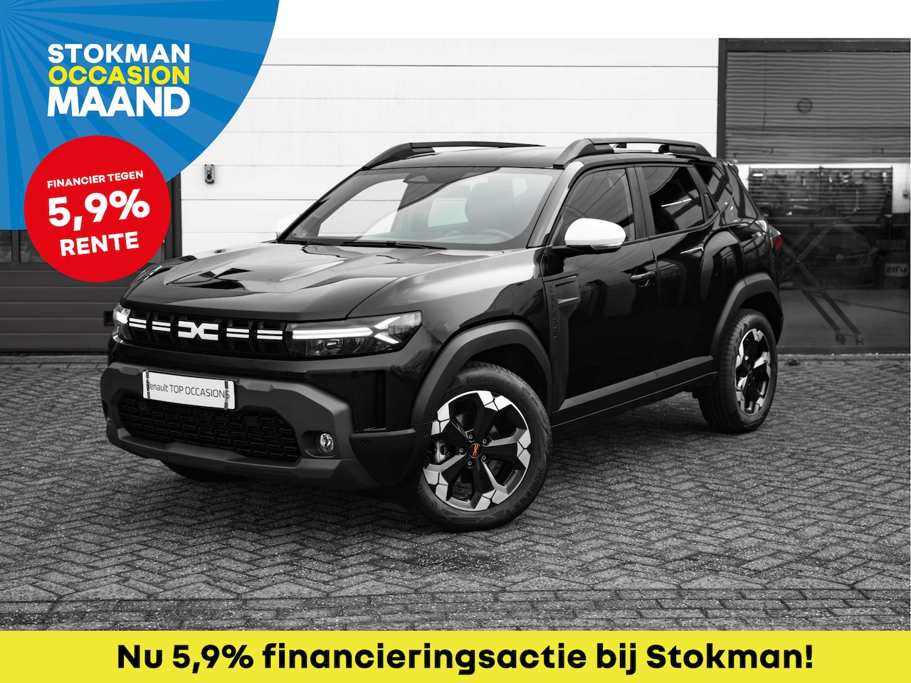Dacia Duster - 1.6 Hybrid 140 PK Extreme | Automaat | Pack Winter | Pack 360 camera | Techno Pack | Haaie - AutoWereld.nl