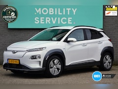 Hyundai Kona Electric - EV Premium 64 kWh SOH100% Clima ACC CarPlay Leder Trekhaak LED Cam