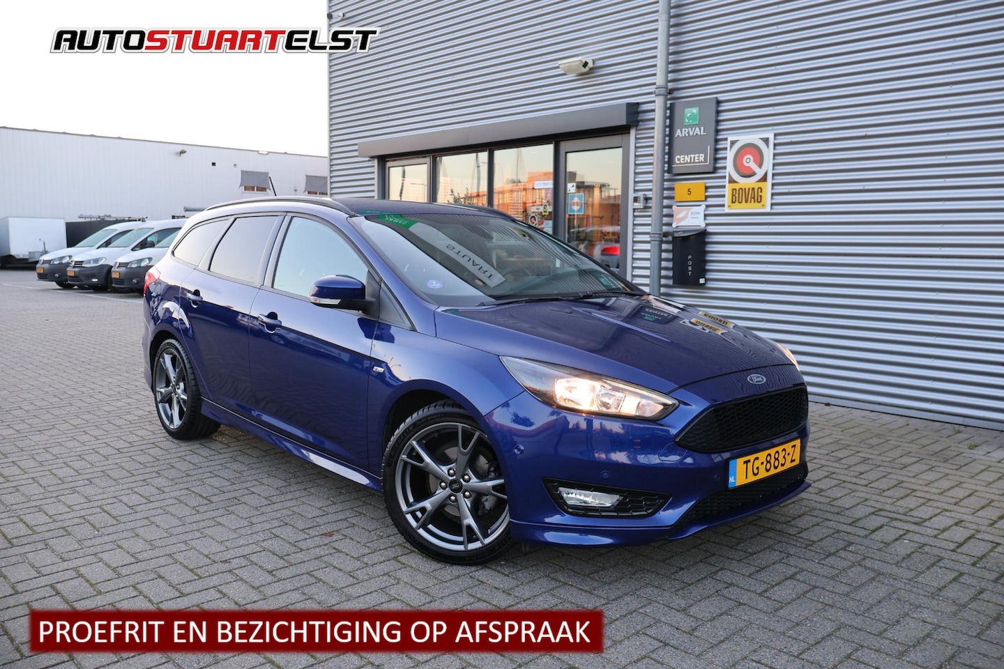 Ford Focus Wagon - 1.0 ST-Line 1e Eigenaar | Volledig Onderh | BTW | Carplay | Navi | Cruise | Tech Pack | Fu - AutoWereld.nl