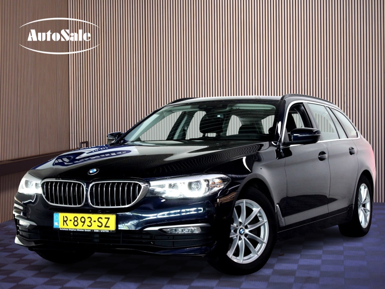 BMW 5-serie Touring - 520i Executive NAVI LED STOELVW CAMERA LED '18 - AutoWereld.nl