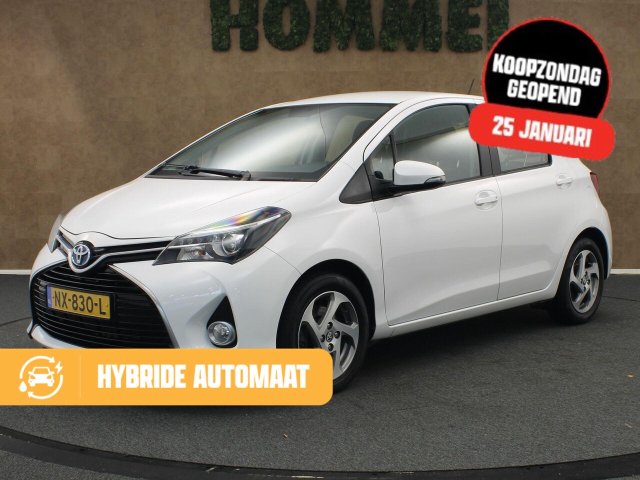 Toyota Yaris - 1.5 Hybrid Aspiration VASTE TREKHAAK (KOGEL DRUK 50KG) - ACHTERUITRIJ CAMERA - MULTIMEDIA - AutoWereld.nl