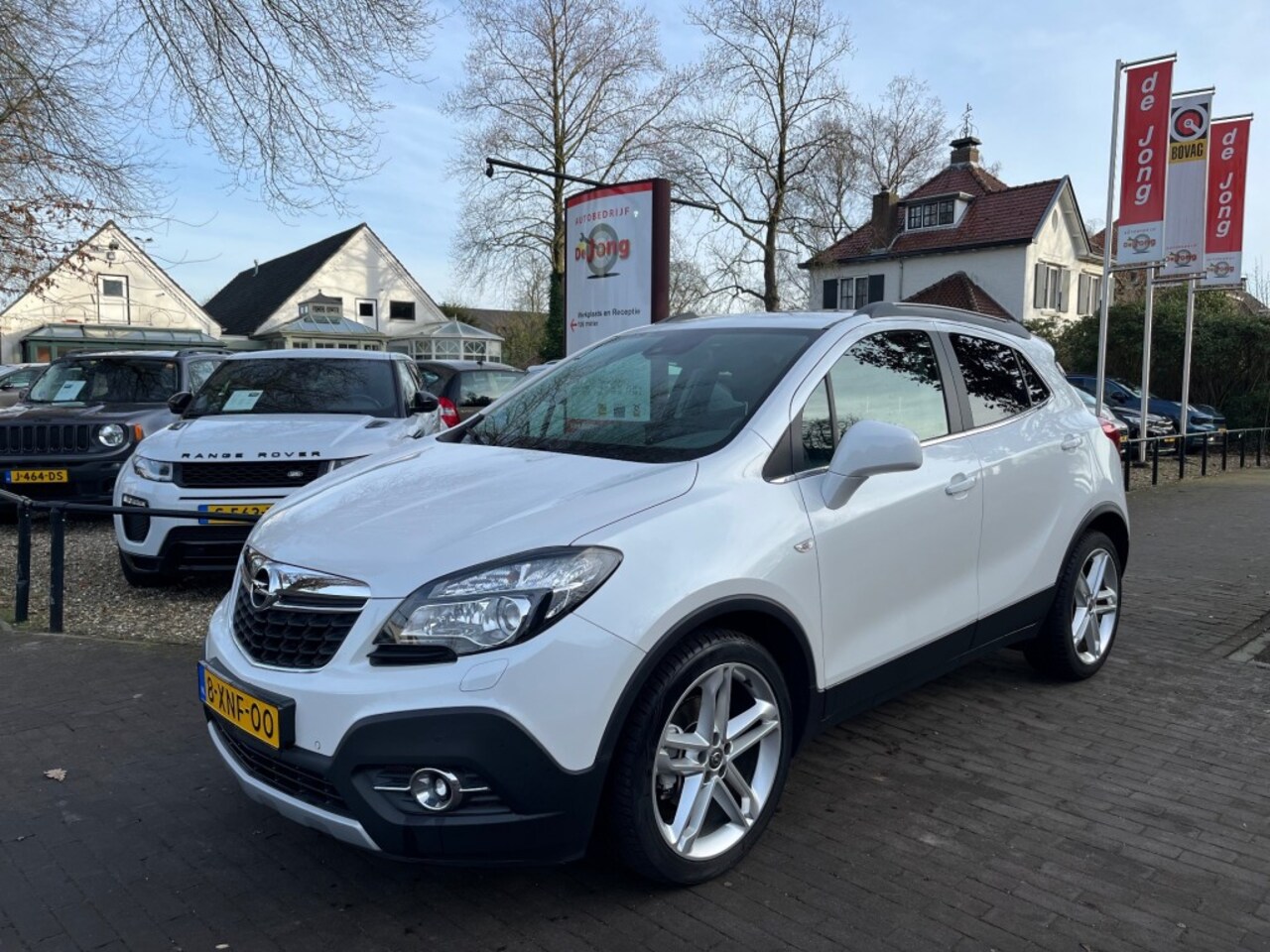 Opel Mokka - 1.4 T COSMO 140PK / SCHUIFDAK / LEDER / TREKHAAK / STOEL+STUUR VERWARMING - AutoWereld.nl