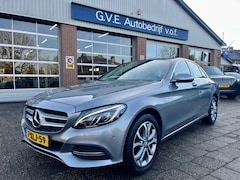 Mercedes-Benz C-klasse - 180 AMBITION, LEER, PANO, AUTOMAAT, NAP LOGISCH