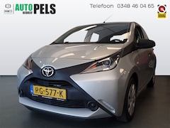 Toyota Aygo - 1.0 VVT-i x-fun Airco, Elek ramen, Centrale vergrendeling op sleutel, Led verlichting, Blu