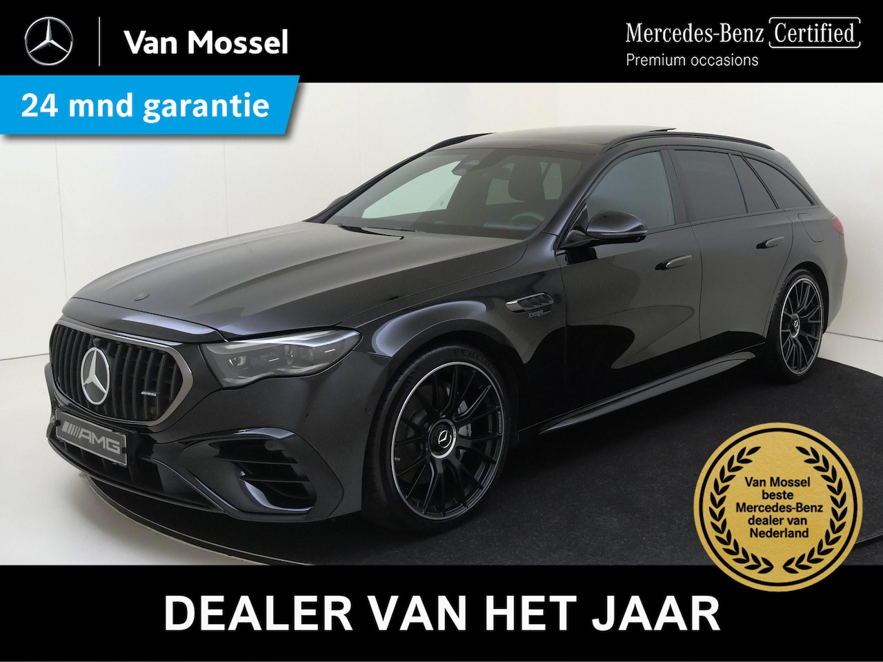 Mercedes-Benz E-klasse Estate - AMG 53 4MATIC+ / Panoramadak/ 21 inch/ SUPERSCREEN/ Night 1+2/ Achterasbesturing/ Drivers - AutoWereld.nl